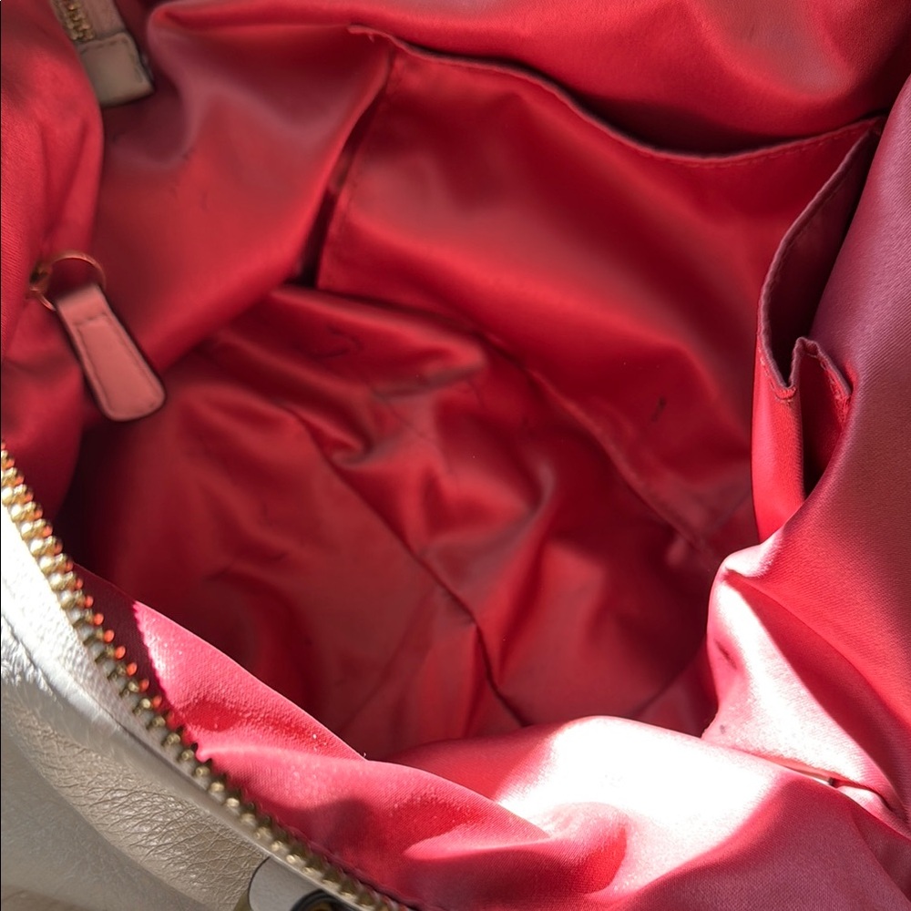 Coach Cream Leather Handbag - Picture 4 of 5